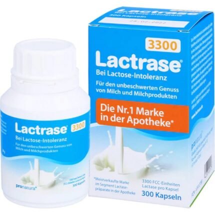 Lactrase 3300 FCC Capsules 300 pcs