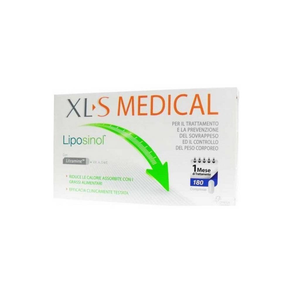 liposinol product for the treatment of overweight 1 months 180 tablets XLS Medical Liposinol 180 Tabletten