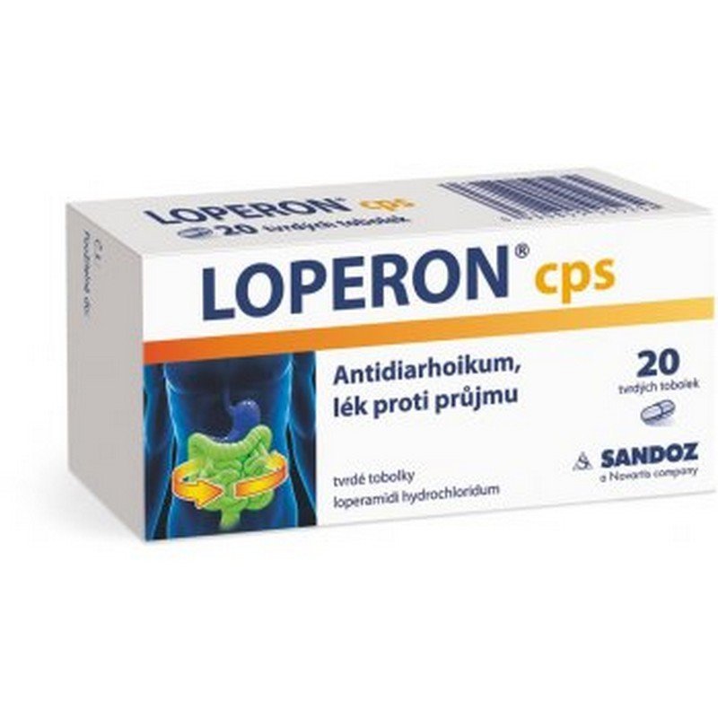 loperon cps porcpsdur 20 x 2 mg Loperon 2 mg capsules 20 pcs
