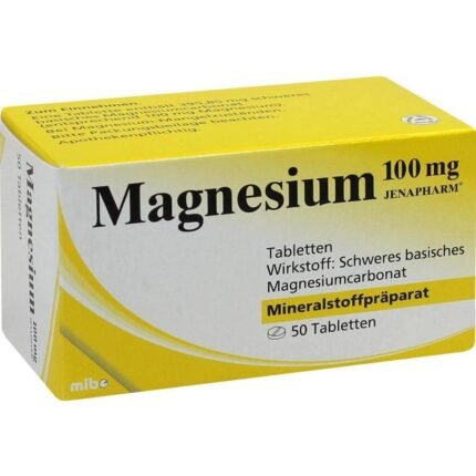 MAGNESIUM 100 mg Jenapharm tablets