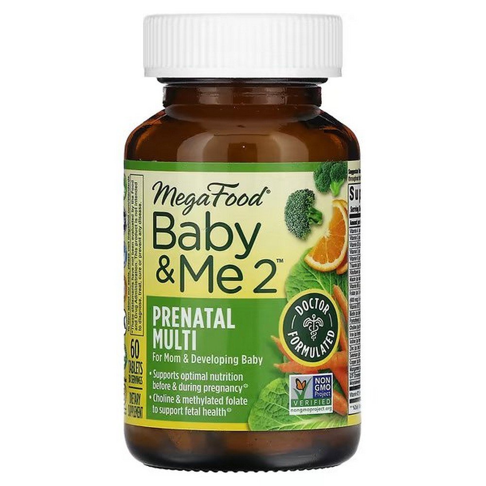 megafood baby and me 2 60 tablets MegaFood Baby & Me 2 – 60 Tablets