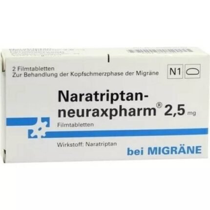 Naratriptan-Neuraxpharm 2.5 mg Tablets pcs