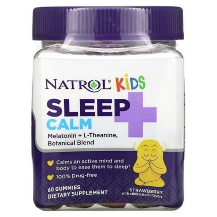 Natrol Kids Sleep + Calm Strawberry 60 Gummies