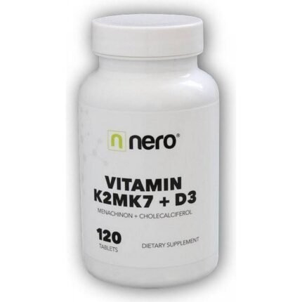 Nerodrinks Vitamin K2 MK7 + D3 120 Capsules