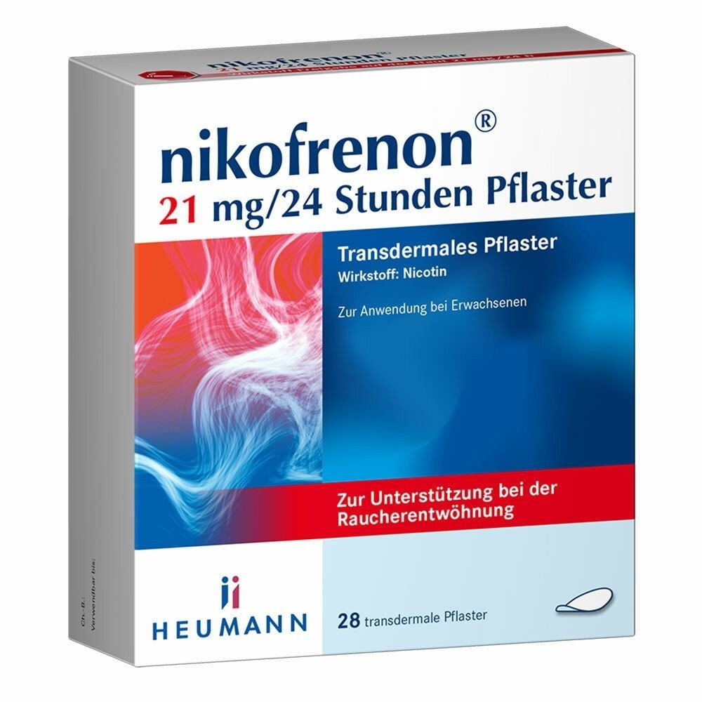 nikofrenon 21 mg24 hours patch transdermal 7 pcs NIKOFRENON 21 mg/24 hours patch transdermal, 7 pcs
