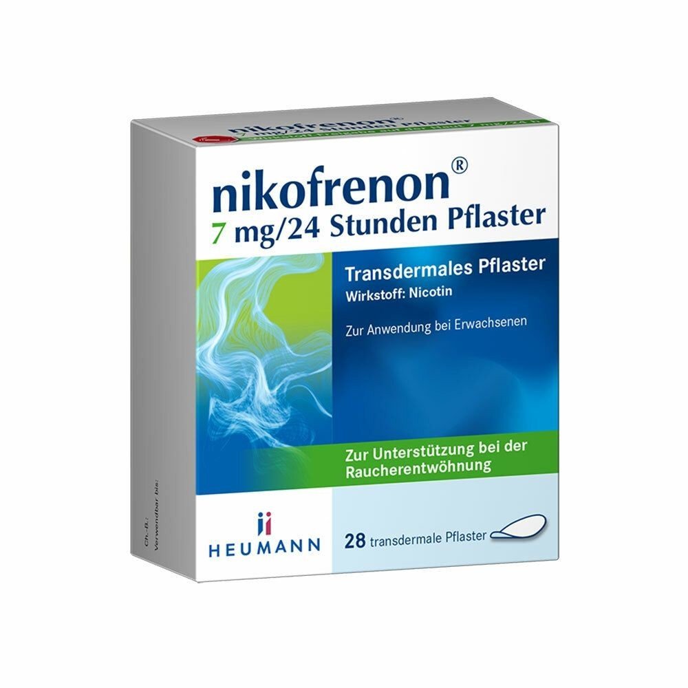 nikofrenon 7 mg24 hours patch transdermal 28 pcs NIKOFRENON 7 mg/24 hours patch transdermal, 28 pcs