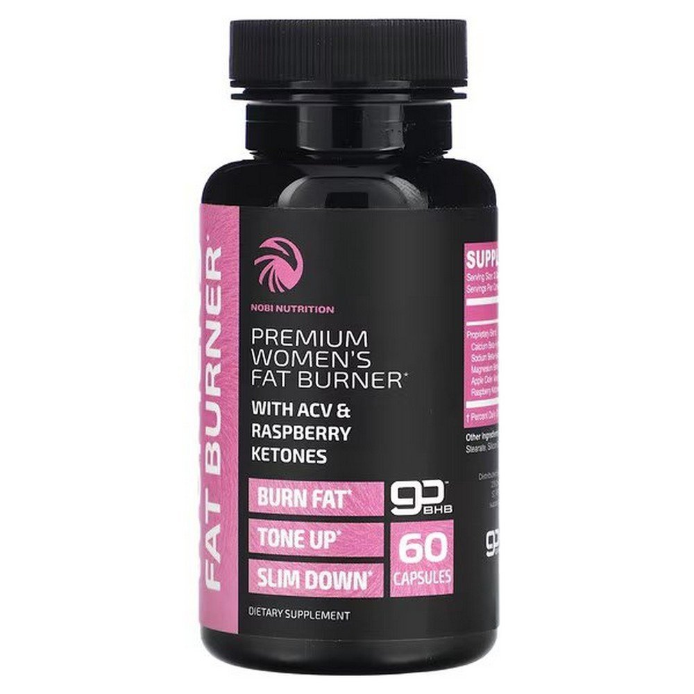 nobi nutrition premium womens fat burner 60 capsules Nobi Nutrition Women’s Fat Burner – 60 caps