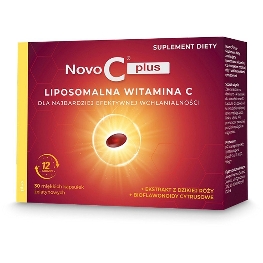 novo c plus liposomal vitamin c citrus bioflavonoids rosehip powder 30 caps Novo C Plus Liposomal Vitamin C with Citrus Bioflavonoids & Rosehip 30 Capsules