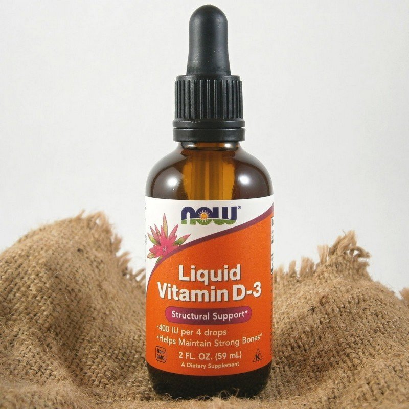 now liquid vitamin d3 100 iu in 1 drop 59 ml NOW Liquid vitamin D3 100 IU in 1 drop 59 ml