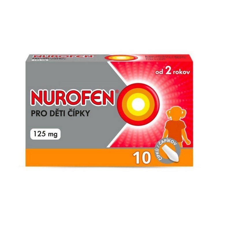 nurofen for children 125mg sup 10 Nurofen for Children 125 mg suppositories 10 pcs