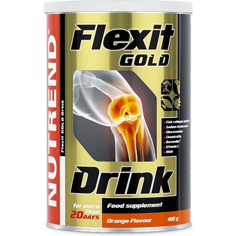 nutrend flexit gold drink pomeranc 400 g Nutrend Flexit Gold Drink Orange 400 g