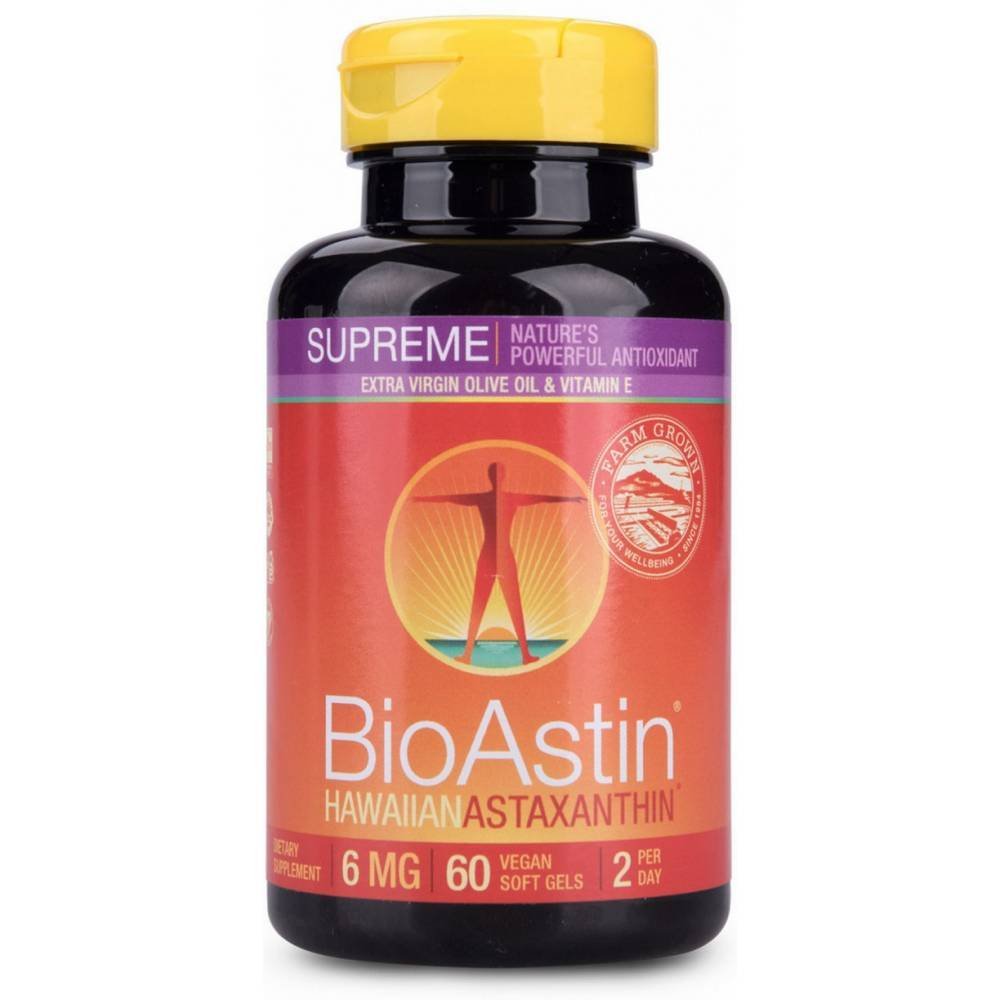 nutrex hawaii bioastin supreme hawaiian astaxanthin 6mg 60 capsules Nutrex Hawaii BioAstin Supreme Hawaiian Astaxanthin 6 mg 60 Capsules