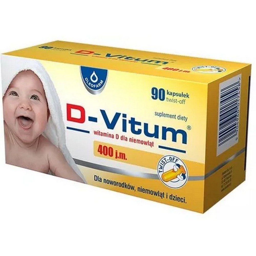 oleofarm d vitum d for infants 400 iu 90 capsules 1 Oleofarm D-Vitum D for Infants 400 IU 90 capsules