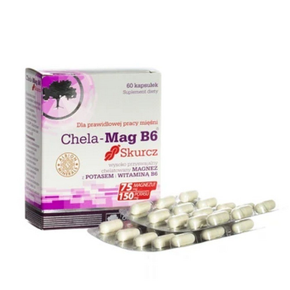 olimp chela mag b6 shrinkage 60 caps Olimp Chela-Mag B6 60 Capsules