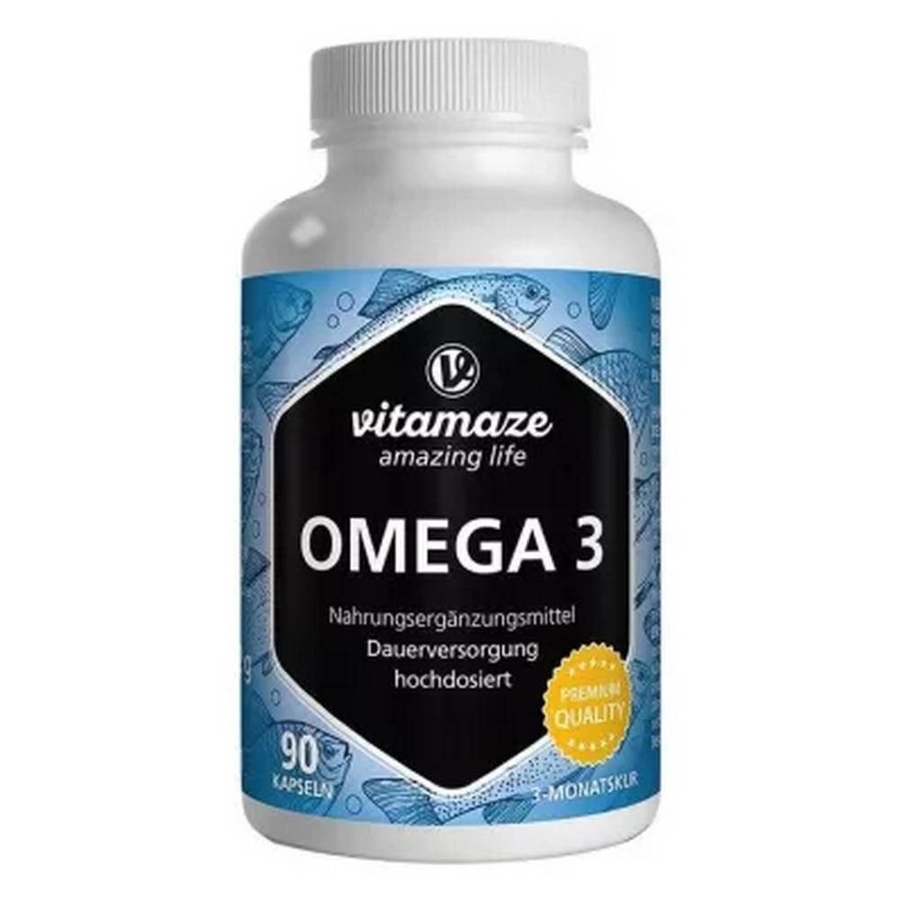 omega 3 1000 mg epa 400dha 90 pcs Omega-3 1000mg (EPA 400/DHA) Kapseln 90 Stück