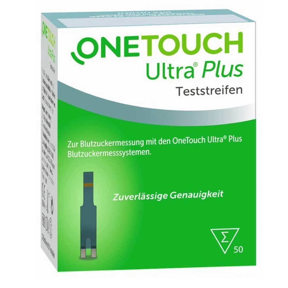 one touch ultra plus test strips 1x50 pcs lifescan deutschland gmbh ONE TOUCH Ultra Plus test strips, 1X50 pcs, LifeScan Deutschland GmbH