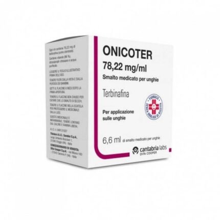 Onicoter 78.22 mg/ml Medicated Nail Polish, 6.6 ml