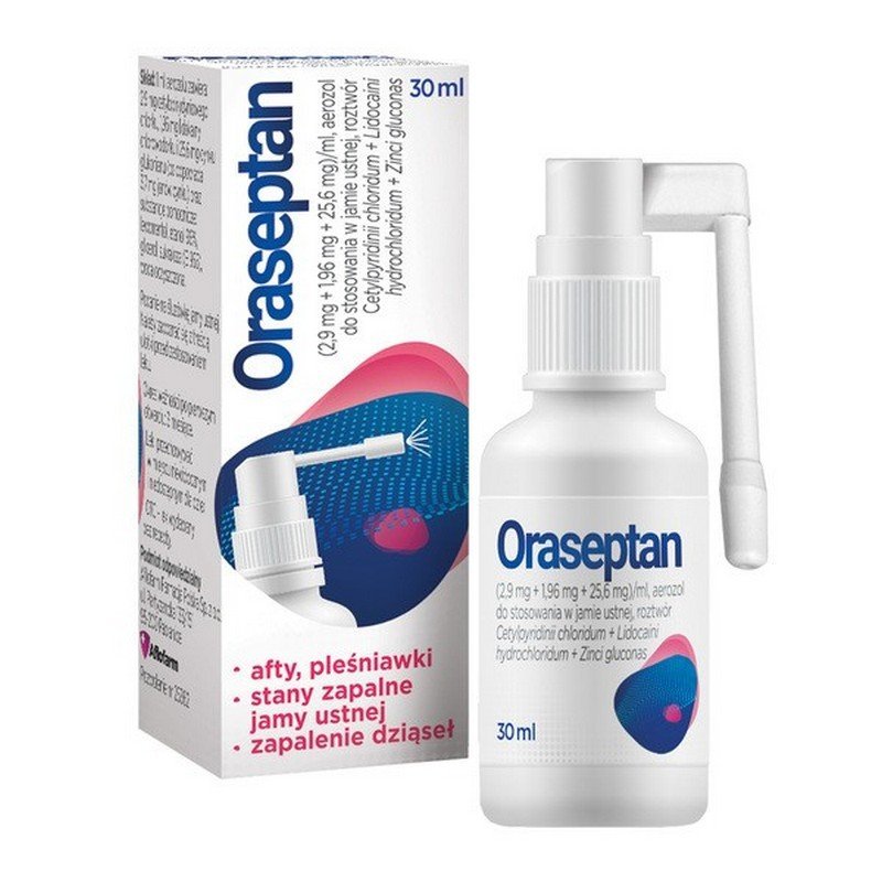 oraseptan oral spray 30 ml Oraseptan Oral Spray 30 ml