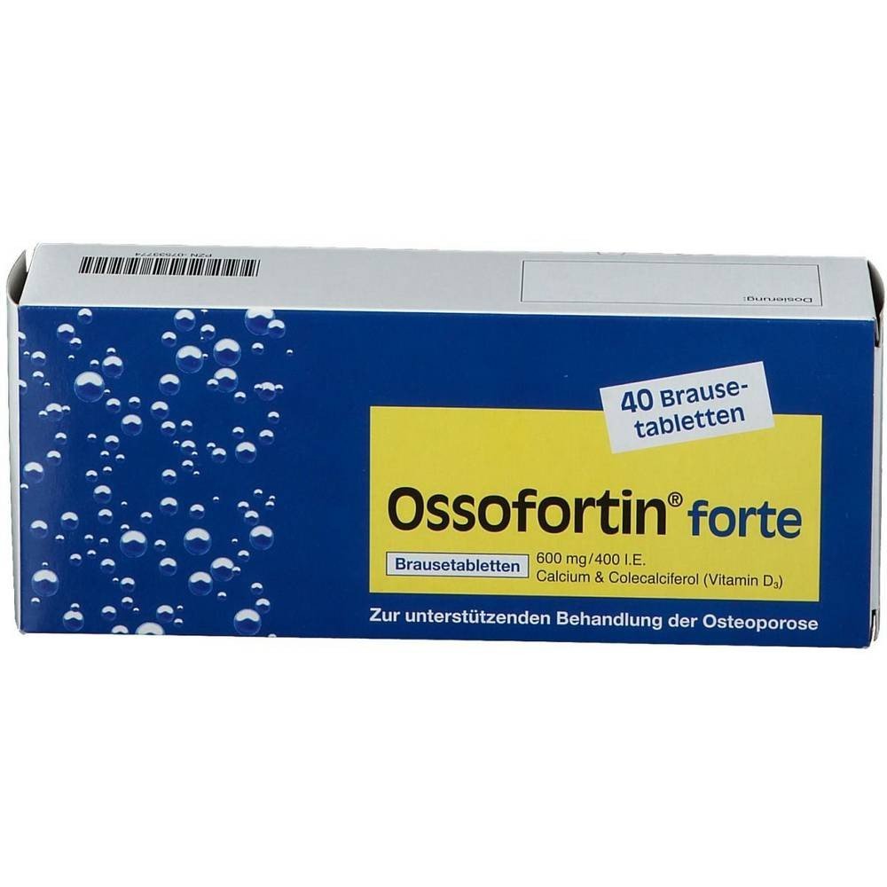 ossofortin forte effervescent tablets 40 pcs Ossofortin Forte Effervescent Tablets 40 Pieces