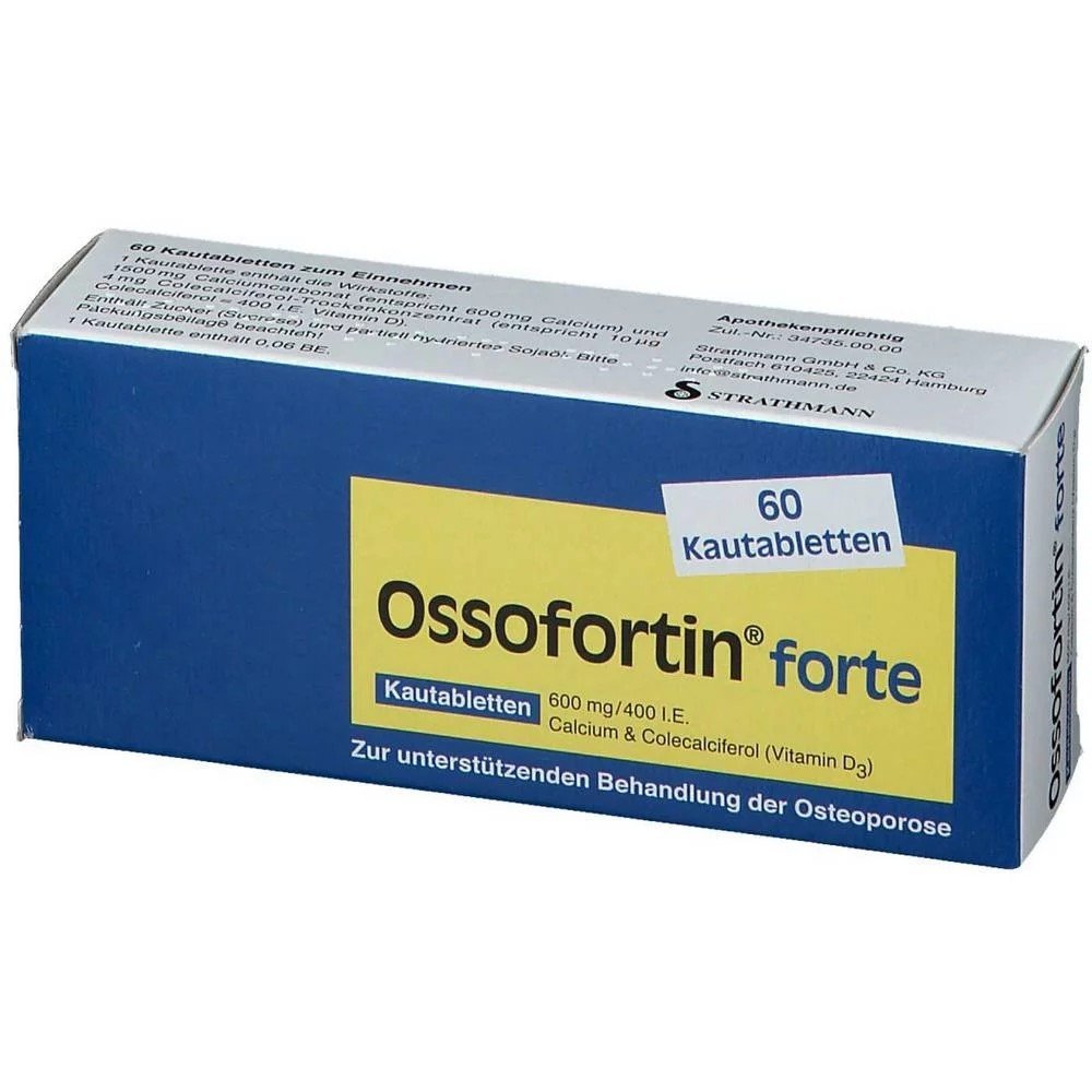 ossofortin forte effervescent tablets 60 pcs Ossofortin Forte Effervescent Tablets 60 Pieces