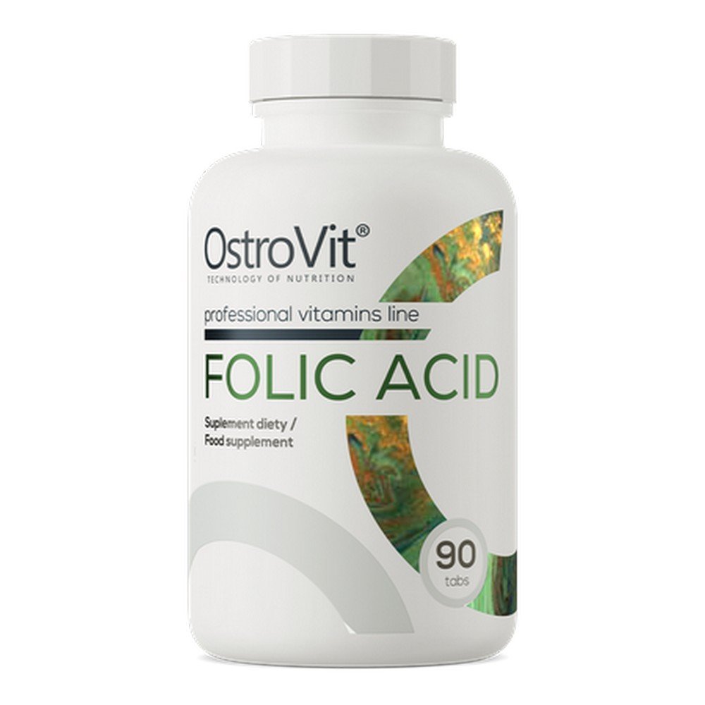 ostrovitfolic acid dietary supplement 90 pcssuplement diety kwas foliowy 90 szt OstroVit Folic Acid Dietary Supplement 90 pcs