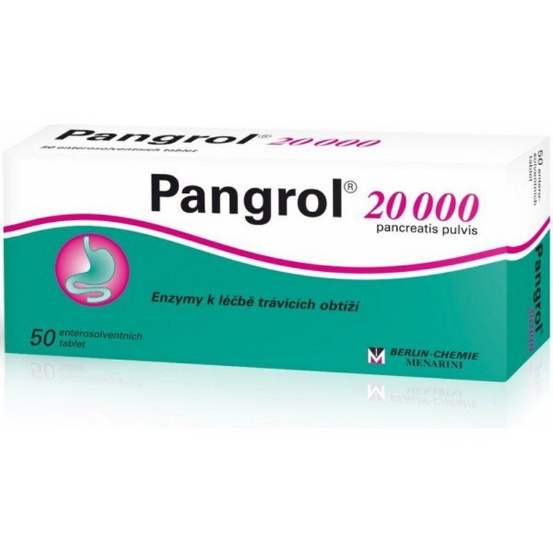 pangrol 20000 portblent50 ii Pangrol 20000 enteric-coated tablets 50 pcs