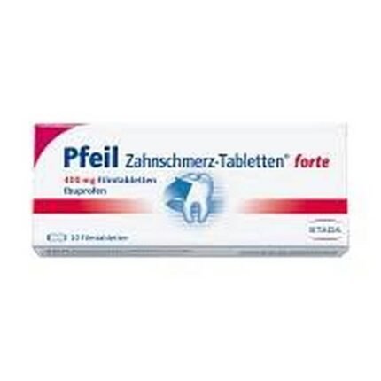 Pfeil Toothache Tablets Forte 10 pcs