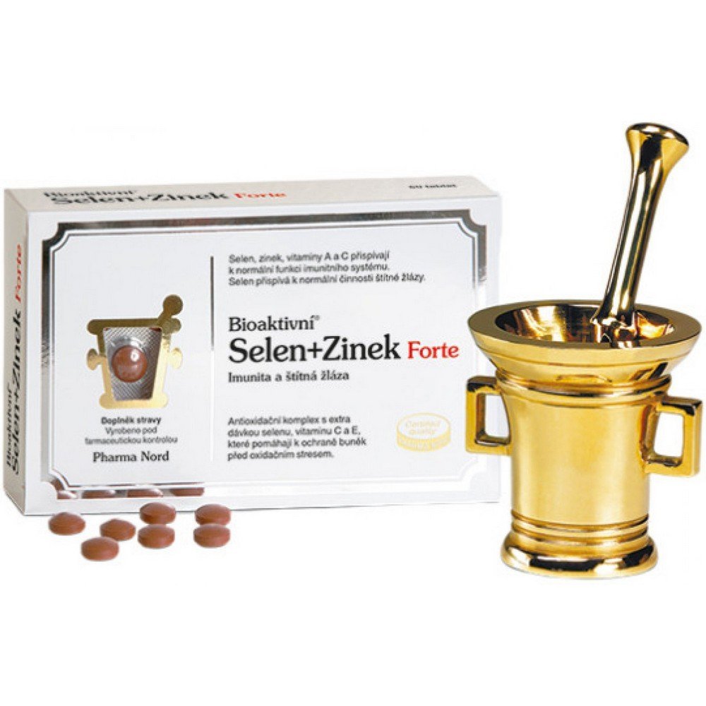 pharma nord bioactive selenium zinc forte 60 pharma nord bioaktivni selen zinek forte 60 Pharma Nord Bioactive Selenium + Zinc Forte 60 Tablets