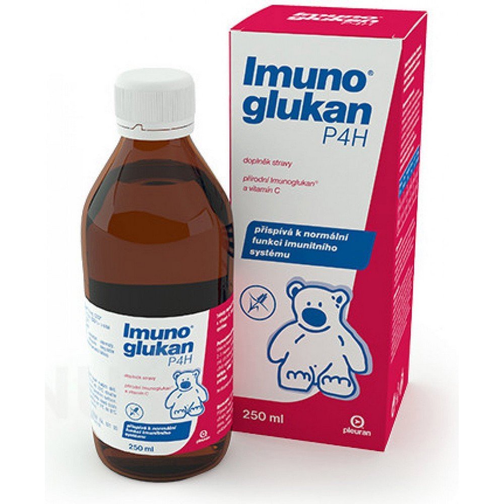 pleuran imunoglukan p4h sirup 250 ml Pleuran Imunoglukan P4H Syrup 250 ml