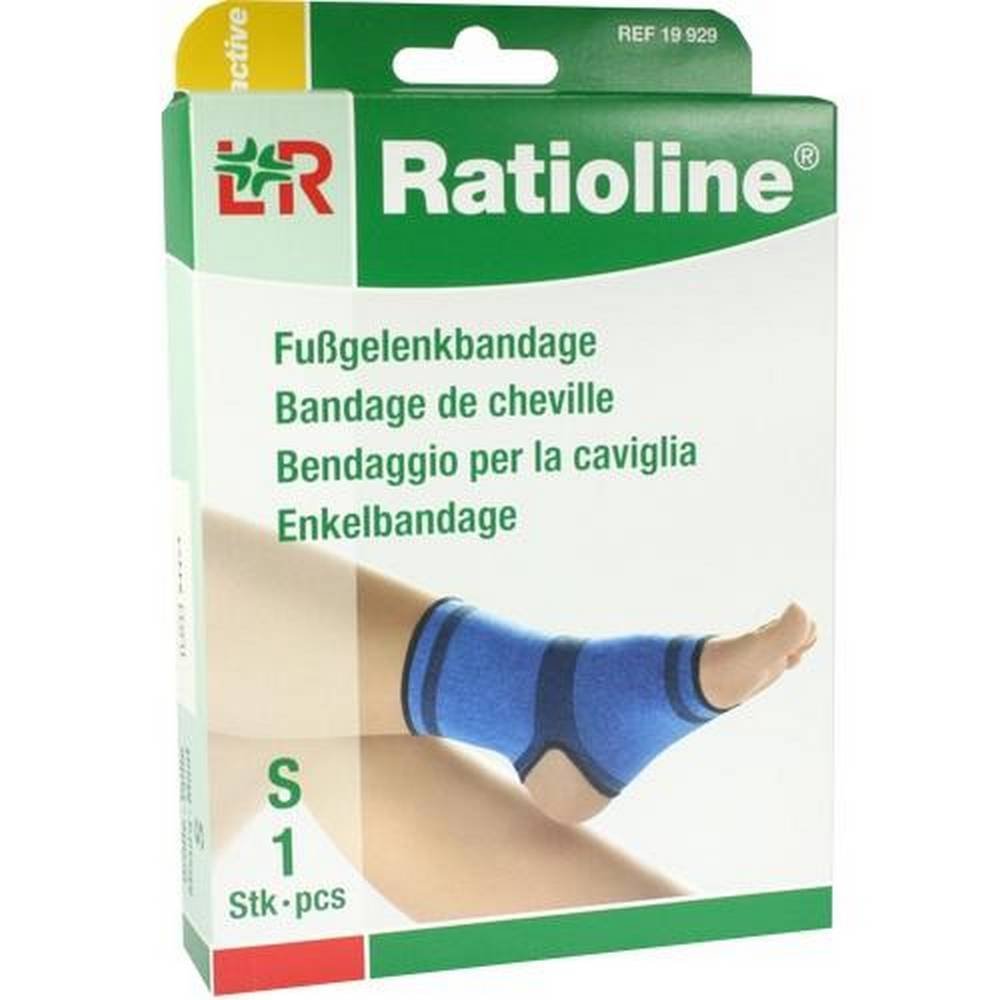 ratioline active ankle bandage size s 1 pc RATIOLINE active ankle bandage size S, 1 pc