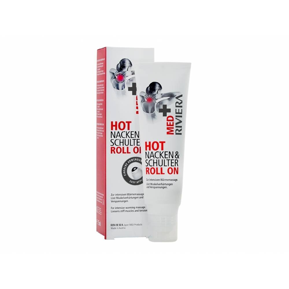riviera med hot neck and shoulder roll on 75 ml RIVIERA MED+ Hot Neck & Shoulder Roll-on, 75 ml
