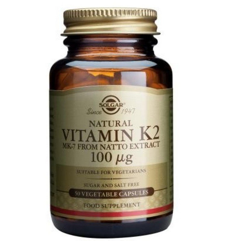 solgar vitamin k2 100ug 50 caps Solgar Vitamin K2 100ug 50 caps