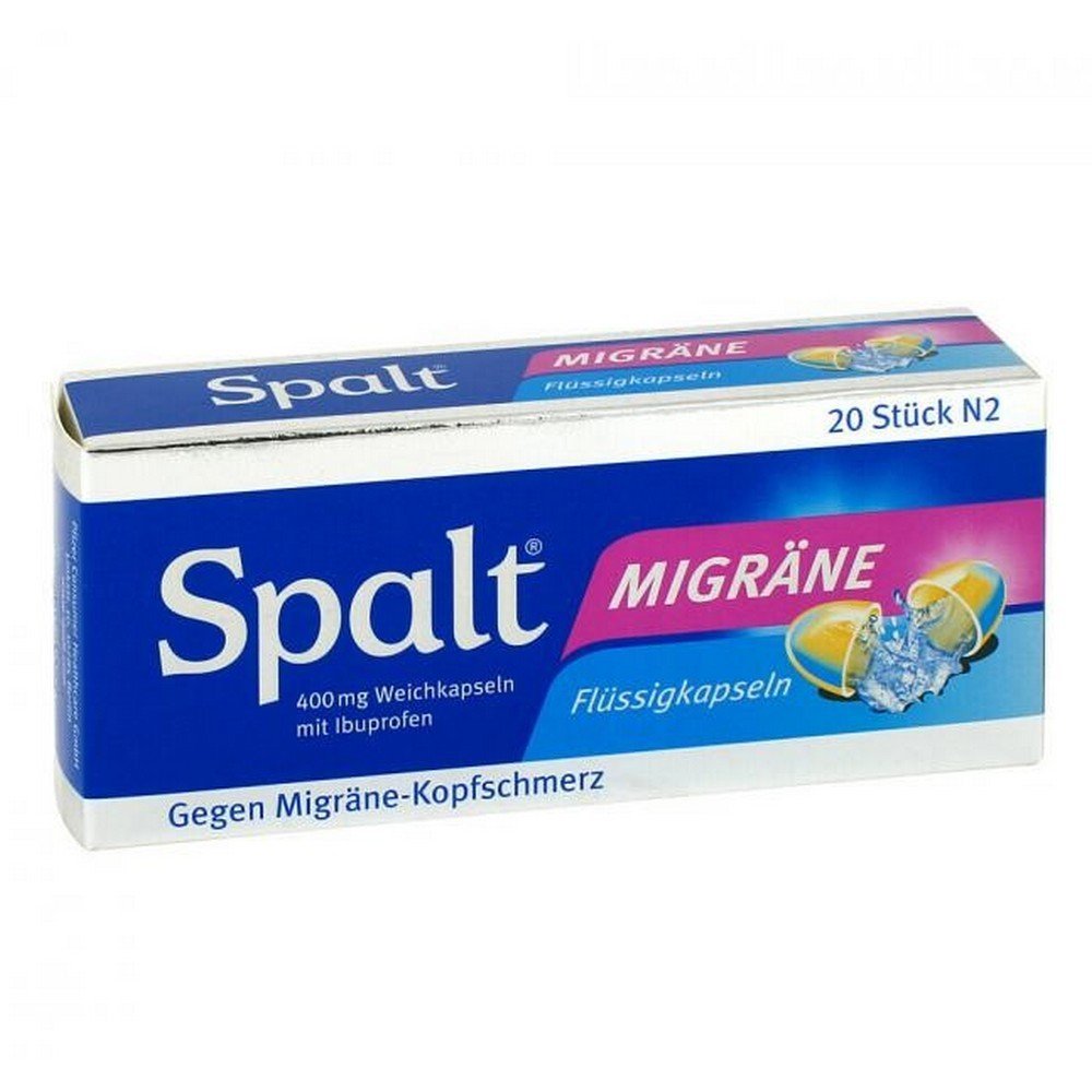 spalt migraine soft capsules 20 pcs Spalt Migraine Soft Capsules 20 pcs