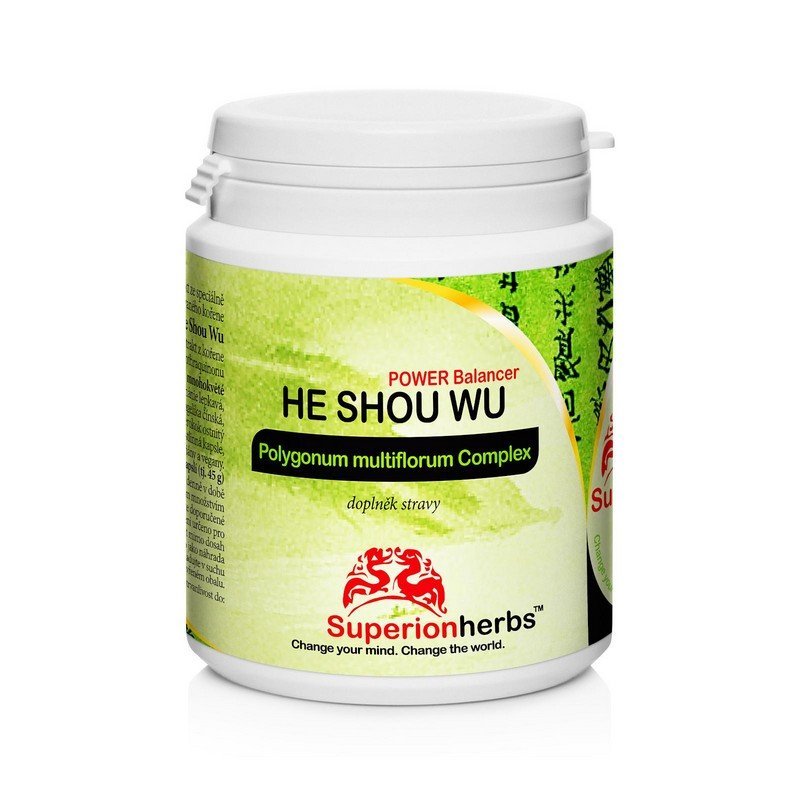 superionherbs he shou wu kapsle SUPERIONHERBS HE SHOU WU, 90 CAPSULES
