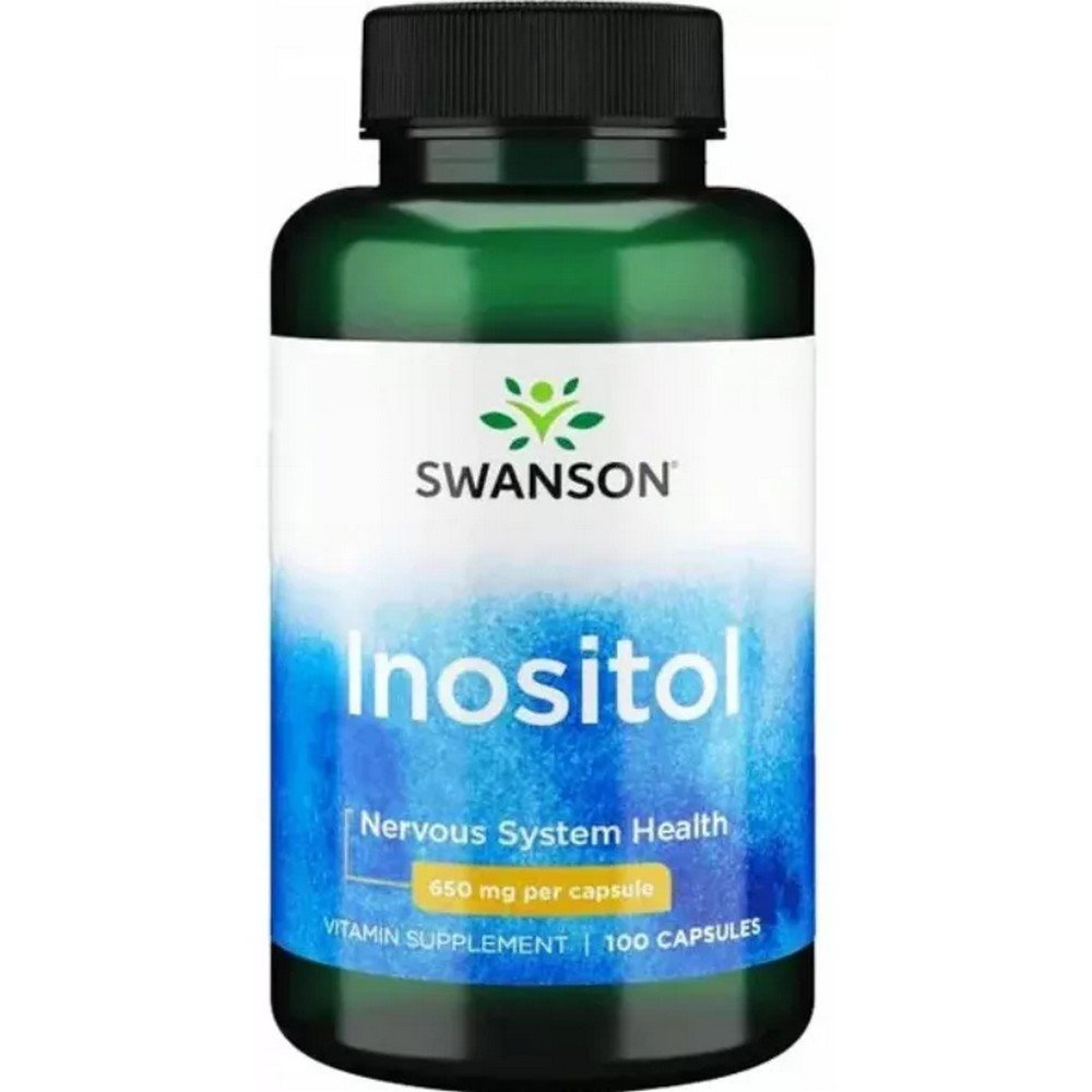 swanson inositol 650mg 100 caps Swanson Inositol 650 mg 100 Capsules
