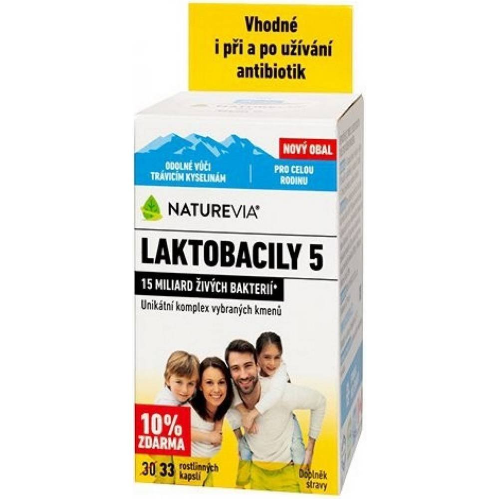 swiss naturevia laktobacily 5 imunita 33 Swiss NatureVia Lactobacilli 5 Immunity 33