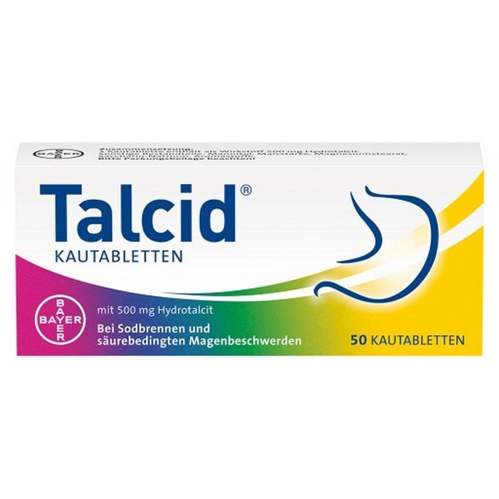 talcid tablets 50 st Talcid Tablets 50 pcs