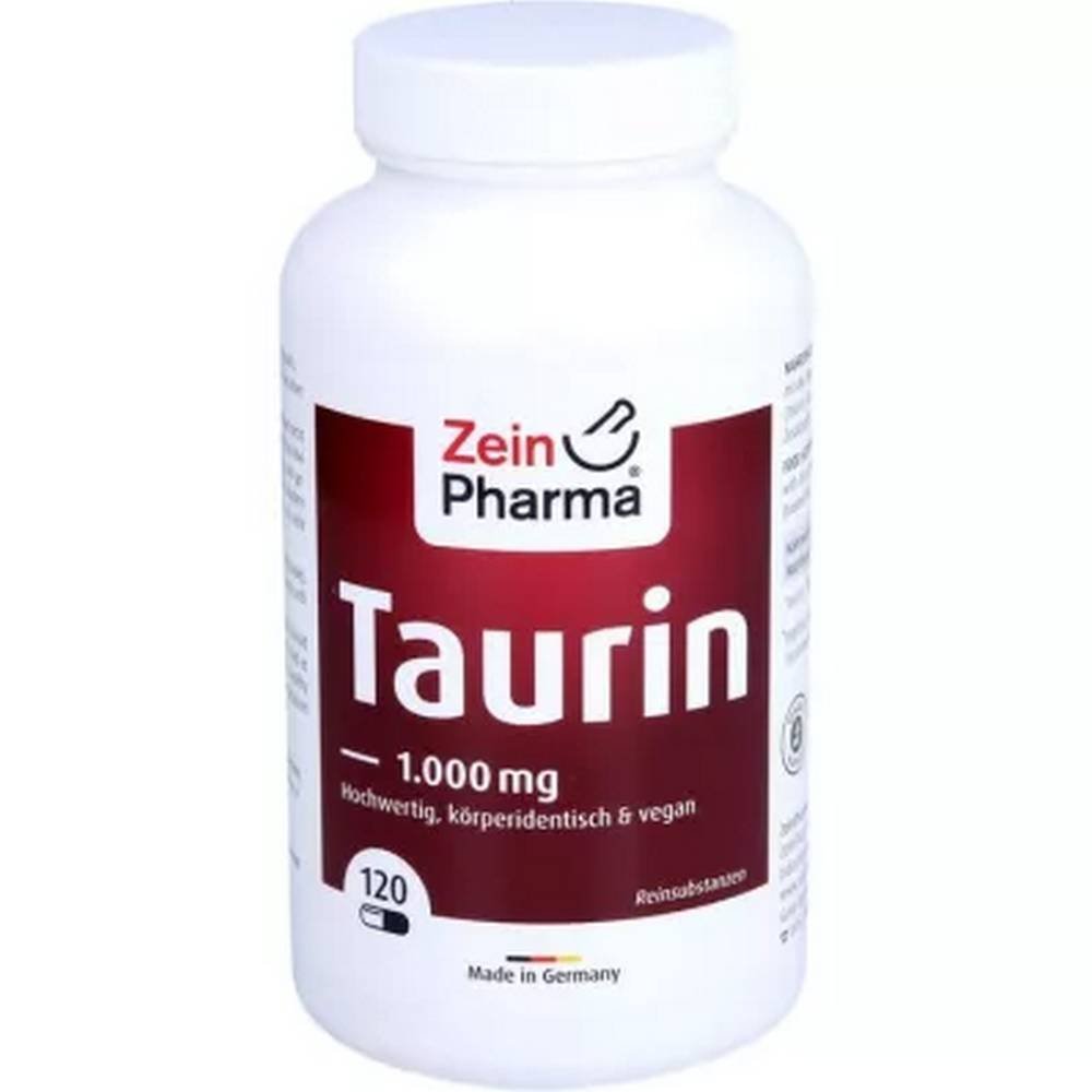 taurin 1000 mg capsules 120 pcs Taurine 1000 mg Capsules 120 Pieces
