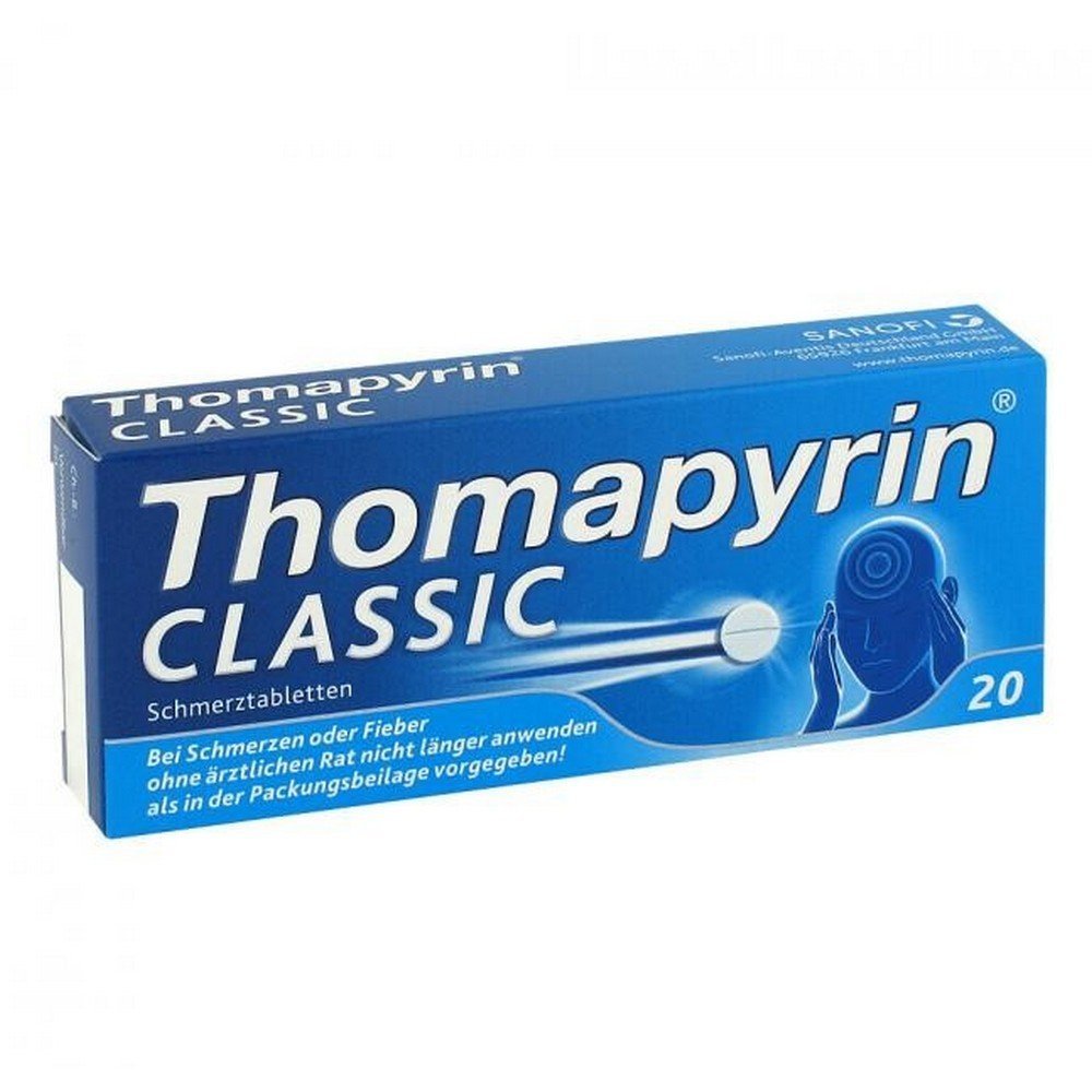 thomapyrin classic painkillers 20 pcs Thomapyrin Classic Painkillers 20 pcs