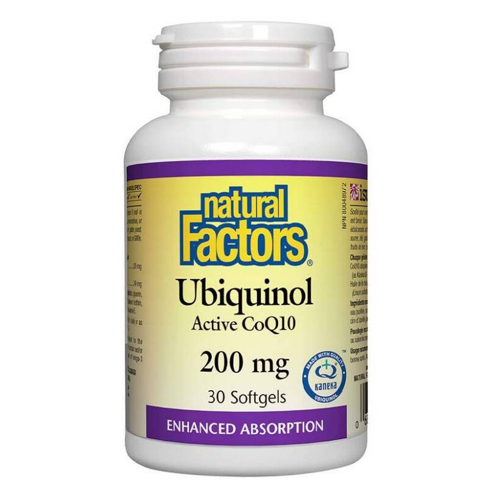 ubiquinol active coenzyme q10 200 mg 30 nf ubikvinol aktiven koenzim q10 200 mg Ubiquinol Active Coenzyme Q10 200mg 30