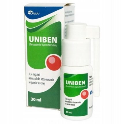 Uniben aerosol for mouth 1.5 mg/ml 30 ml