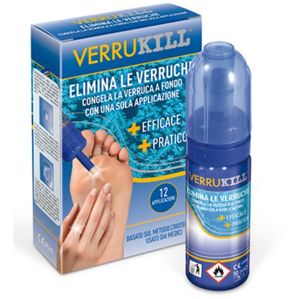 verrukill spray crioterapico 50 ml Verrukill Cryotherapy Spray 50ml