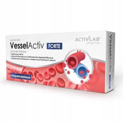 Activlab Vesselactiv Forte 60 Capsules Circulation Support