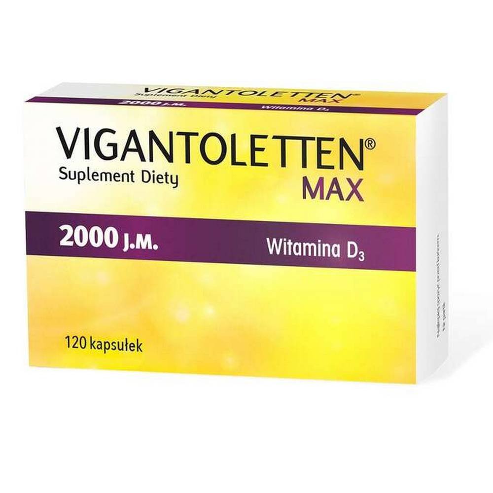 vigantoletten max capsules 120 pieces Vigantoletten Max, capsules, 120 pieces