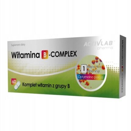 Activlab Vitamin B-Complex 60 Capsules Energy & Metabolism