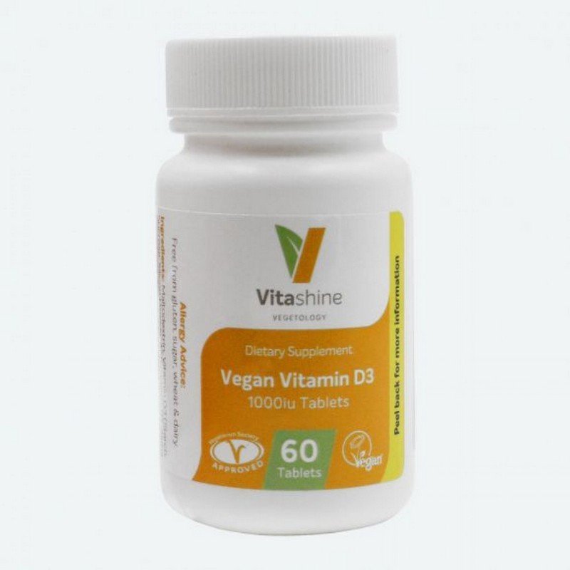 vitashine vegan vitamin d3 1000 iu 60 tab Vitashine Vegan Vitamin D3 1000 iu 60 tab