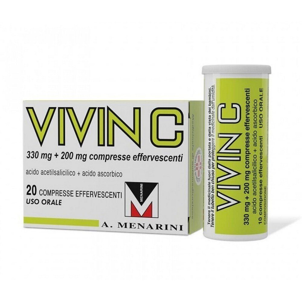 vivin c 330 mg 200 mg 20 tablets eff Vivin C 330mg + 200mg Brausetabletten 20 Stück