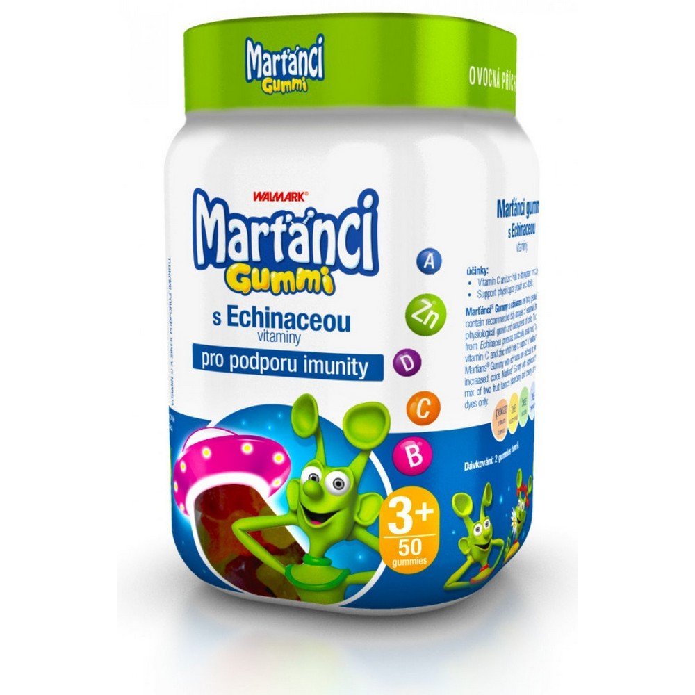 walmark martanci gummy echinacea 20 mg 50 Walmark Martians Gummy Echinacea 20 mg 50 Gummies