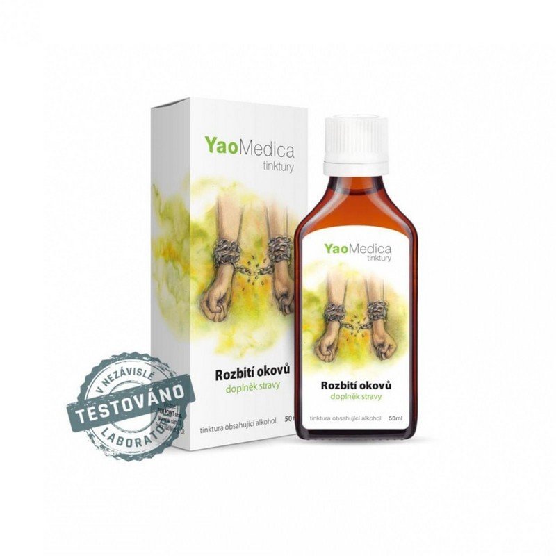 yaomedica tinktura 001 rozbiti okovu 456 50 ml YAOMEDICA TINCTURE 001 BREAKING OF SHANKS 45.6% 50 ML