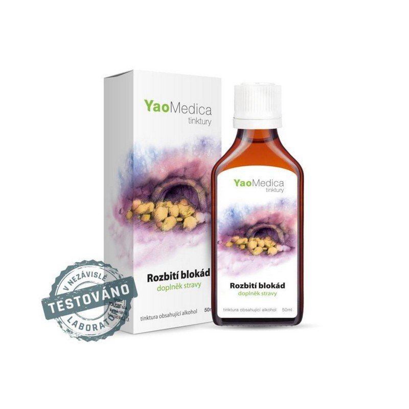 yaomedica tinktura 012 rozbiti blokad 472 50 ml YAOMEDICA TINCTURE 012 BREAKING BLOCKAGES 47.2% 50 ML